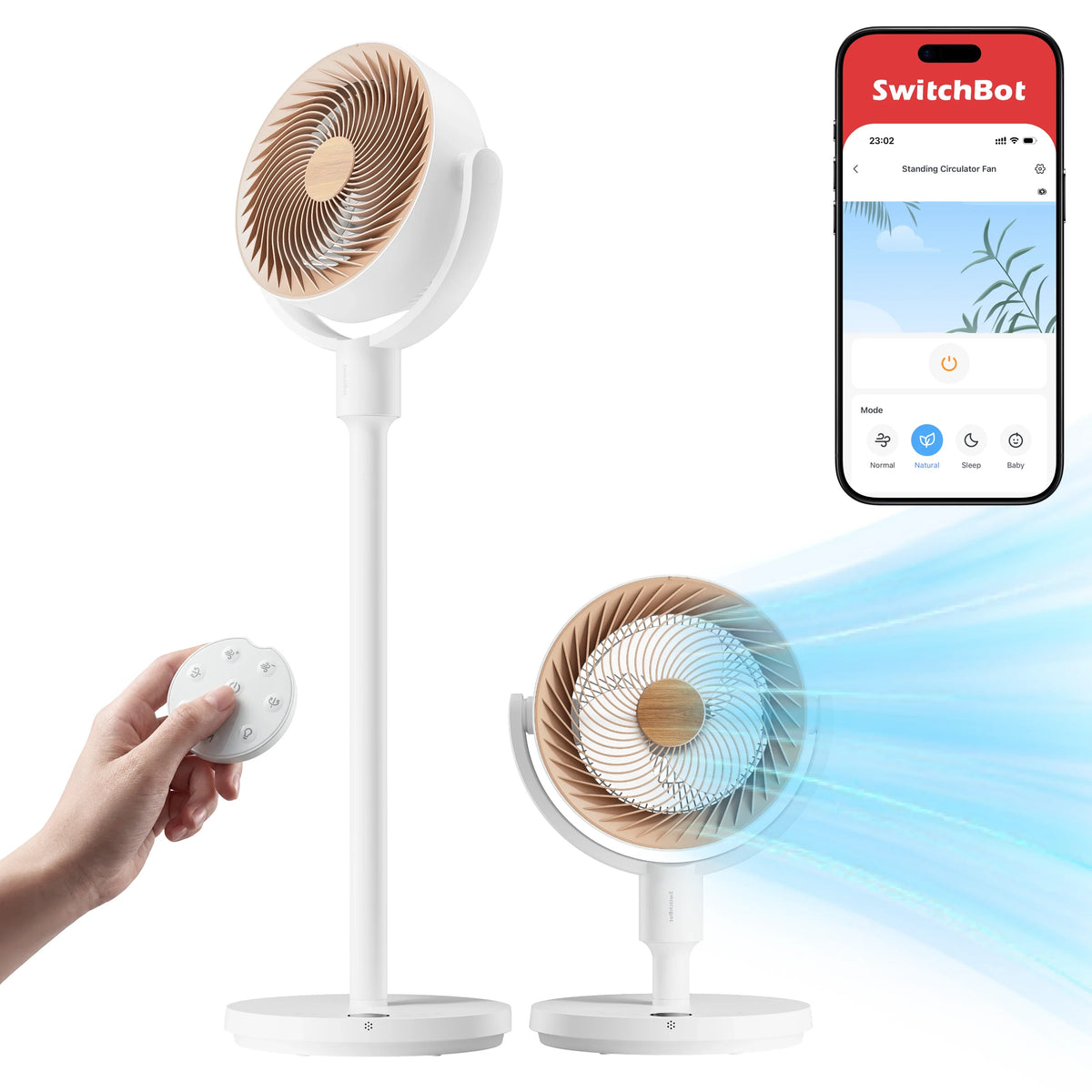 SwitchBot Standing Circulator Fan – SwitchBot International SwitchBot Standing Circulator Fan – SwitchBot International