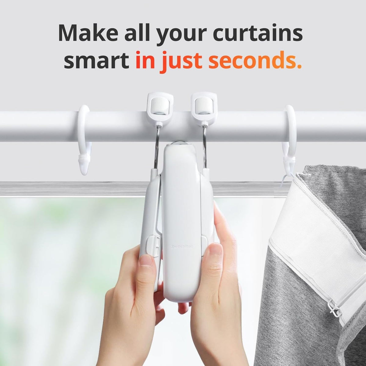 SwitchBot Curtain 3 | Smart Curtain Opener | SwitchBot