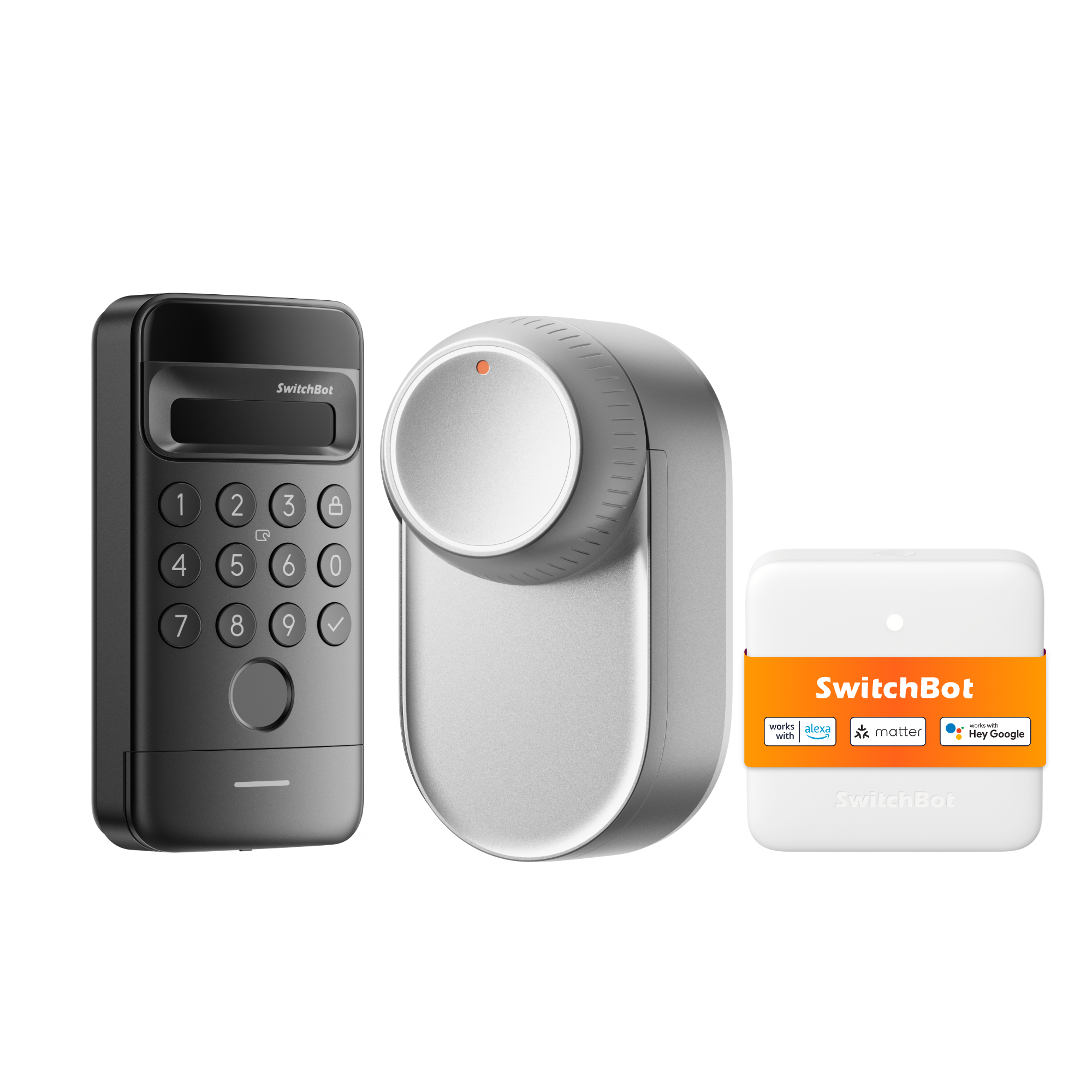 SwitchBot ドアロックセット　echo dot with clock SwitchBot Lock Ultra Vision Combo – SwitchBot International