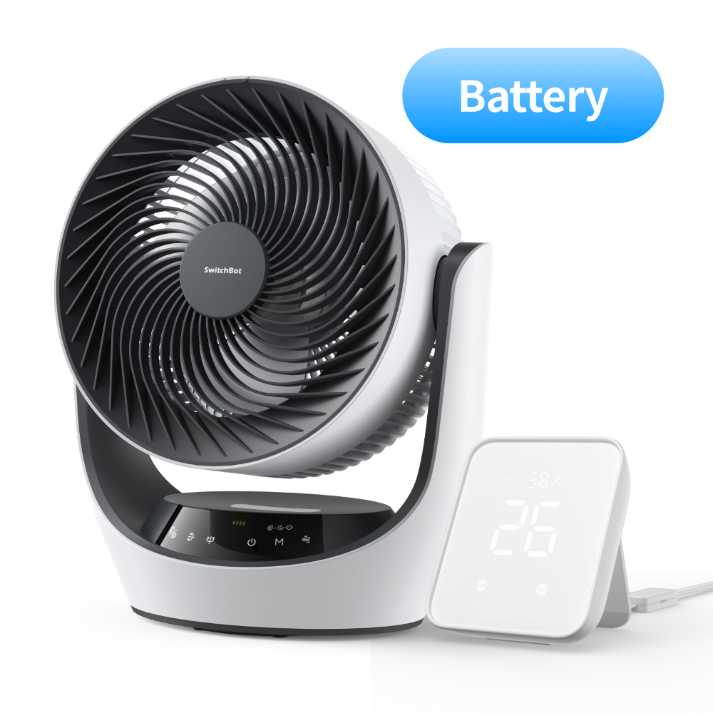 扇風機・サーキュレーター SwitchBot Battery Circulator Fan SwitchBot Battery Circulator Fan – SwitchBot International