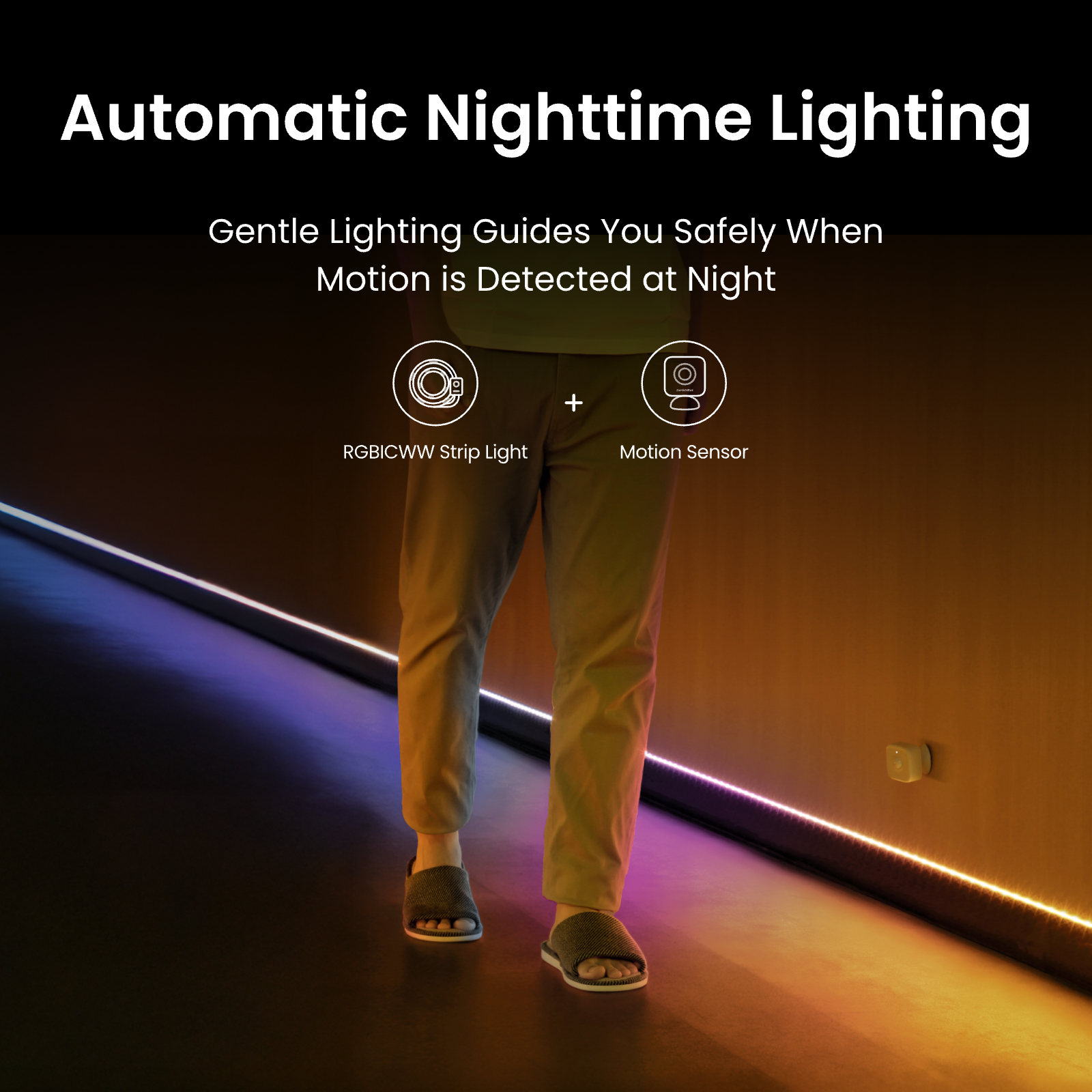 SwitchBot RGBICWW Strip Light