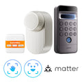 SwitchBot Lock Ultra Max Vision Pro Combo - Lock Ultra Max + Hub Mini Matter + Keypad Vision Pro / EU / UK