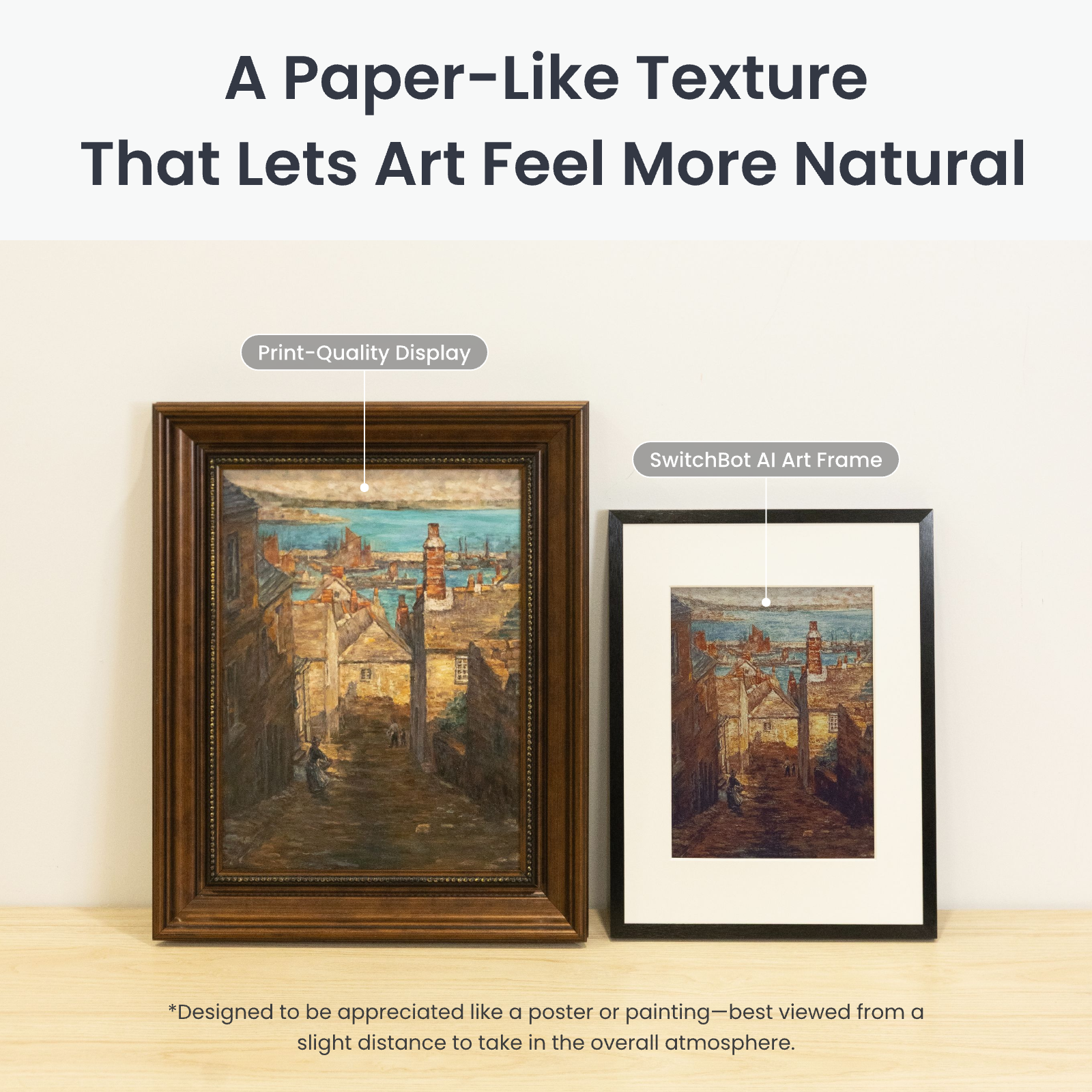 SwitchBot AI Art Frame Combo | Curated Multi-Size Digital Art