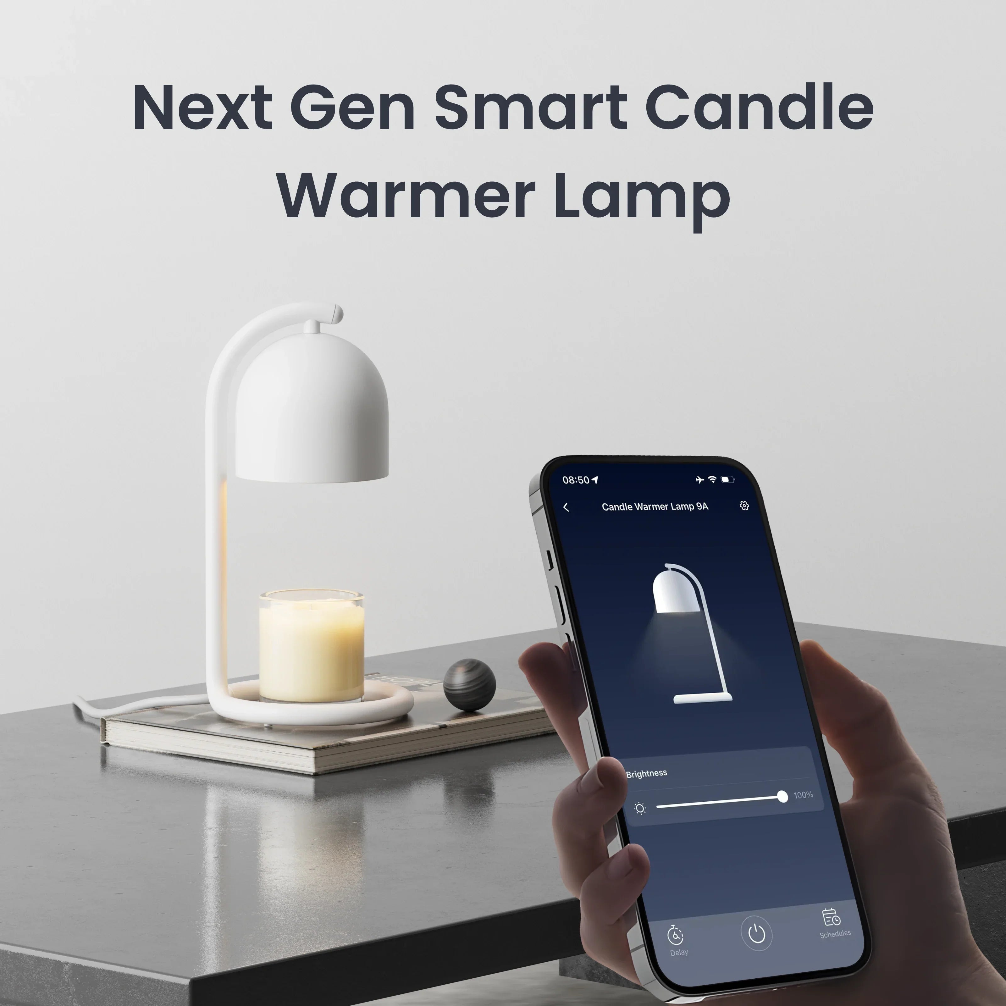 Illustrative candle warmer lamp image; source: www.switch-bot.com; exact model not verified Illustrative candle warmer lamp image from www.switch-bot.com; exact product model not independently verified