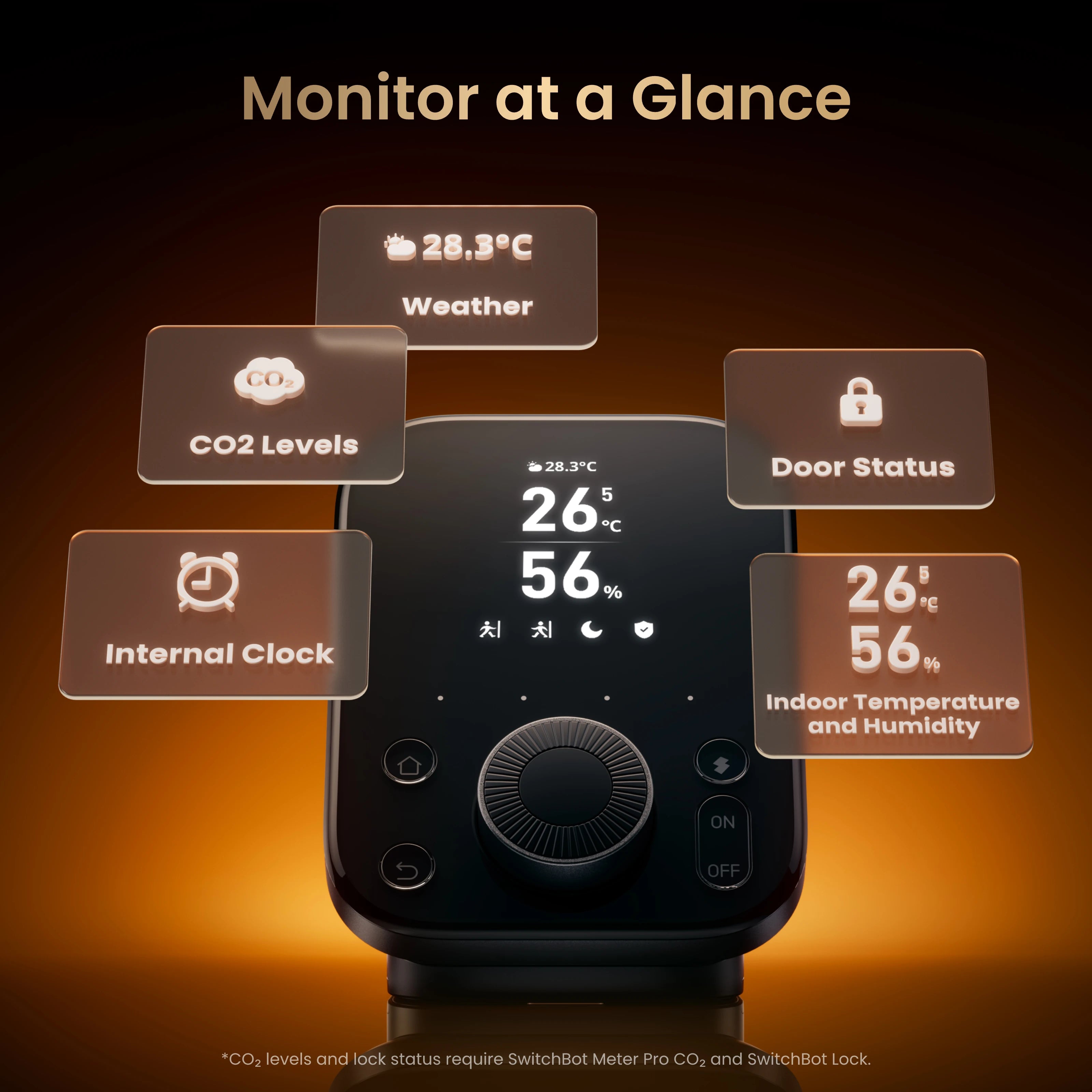 Switchbot Hub SwitchBot Hub 3 | All-in-One Smart Hub with Matter & Sensor Control ...