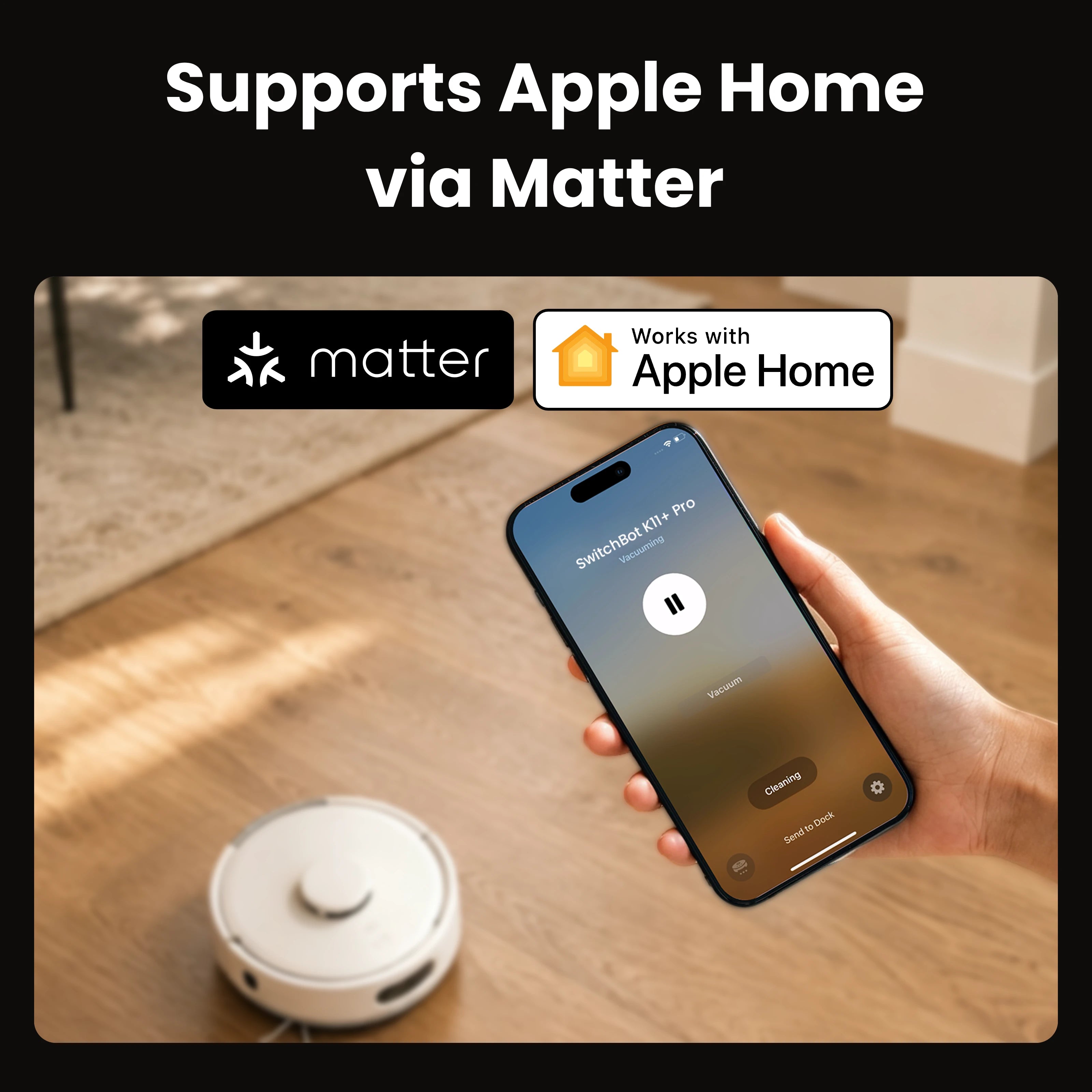 SwitchBot Robot Vacuum K11+ Pro - SwitchBot