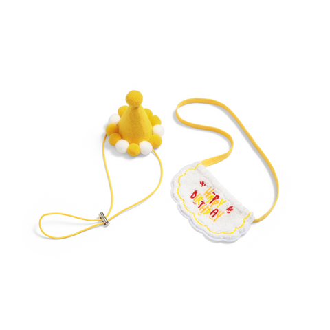 KATA Friends Outfits Birthday Accessories Set (Yellow)
