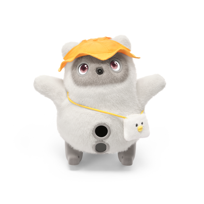KATA Friends Outfits Yellow Rain Hat and Shoulder Bag - SwitchBot