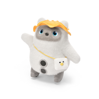 KATA Friends Outfits Yellow Rain Hat and Shoulder Bag - SwitchBot