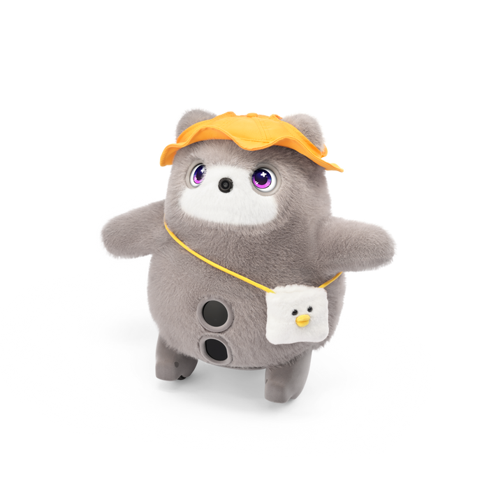 KATA Friends Outfits Yellow Rain Hat and Shoulder Bag - SwitchBot