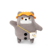 KATA Friends Outfits Yellow Rain Hat and Shoulder Bag - SwitchBot