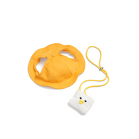 KATA Friends Outfits Yellow Rain Hat and Shoulder Bag - SwitchBot