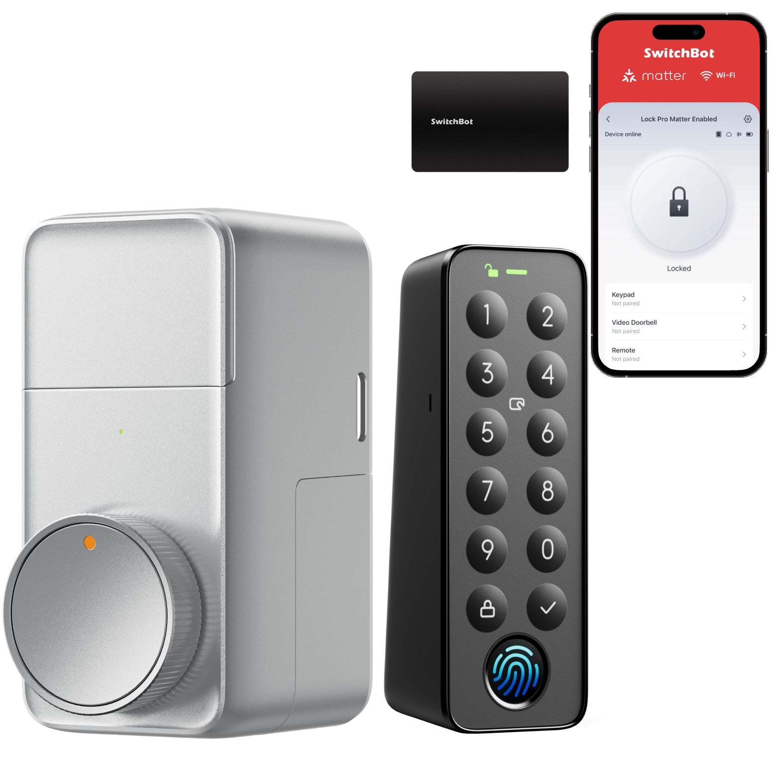 SwitchBot Lock Pro Matter Enabled Touch Combo