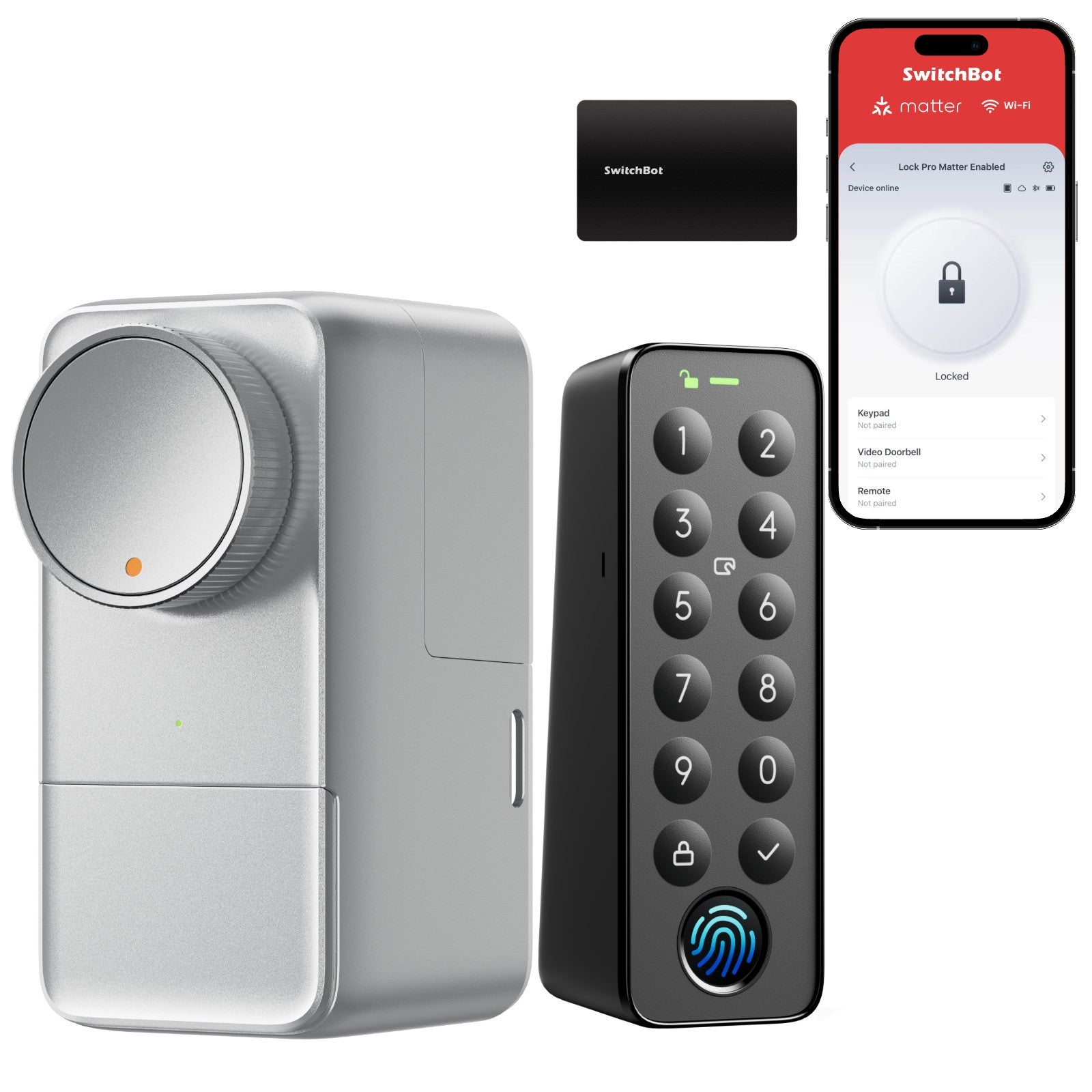 Pro Touch Lock SwitchBot Lock Pro Matter Enabled Touch Combo – SwitchBot International