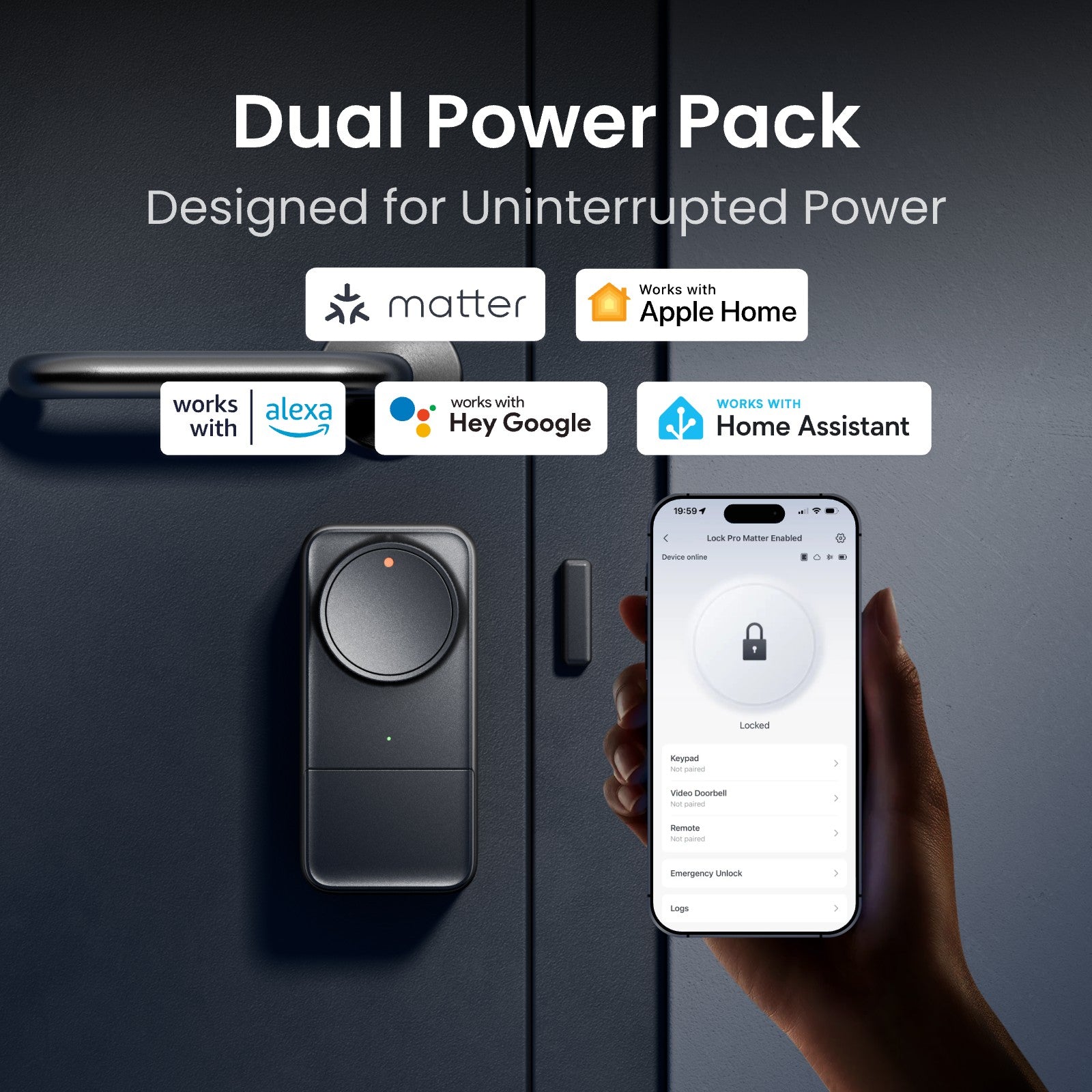 Pro Touch Lock SwitchBot Lock Pro Matter Enabled – SwitchBot International