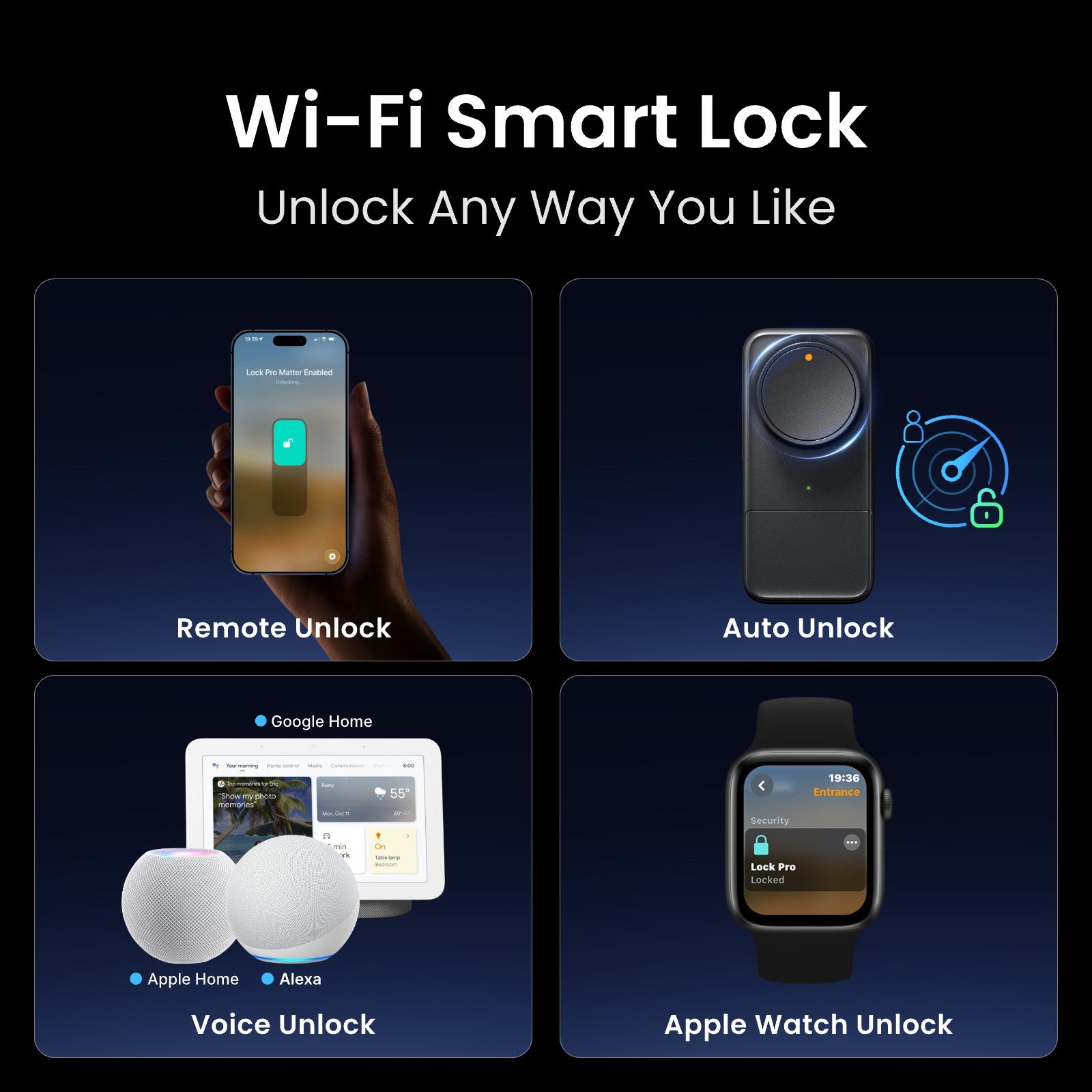 Pro Touch Combination Lock SwitchBot Lock Pro Matter Enabled Touch Combo – SwitchBot International