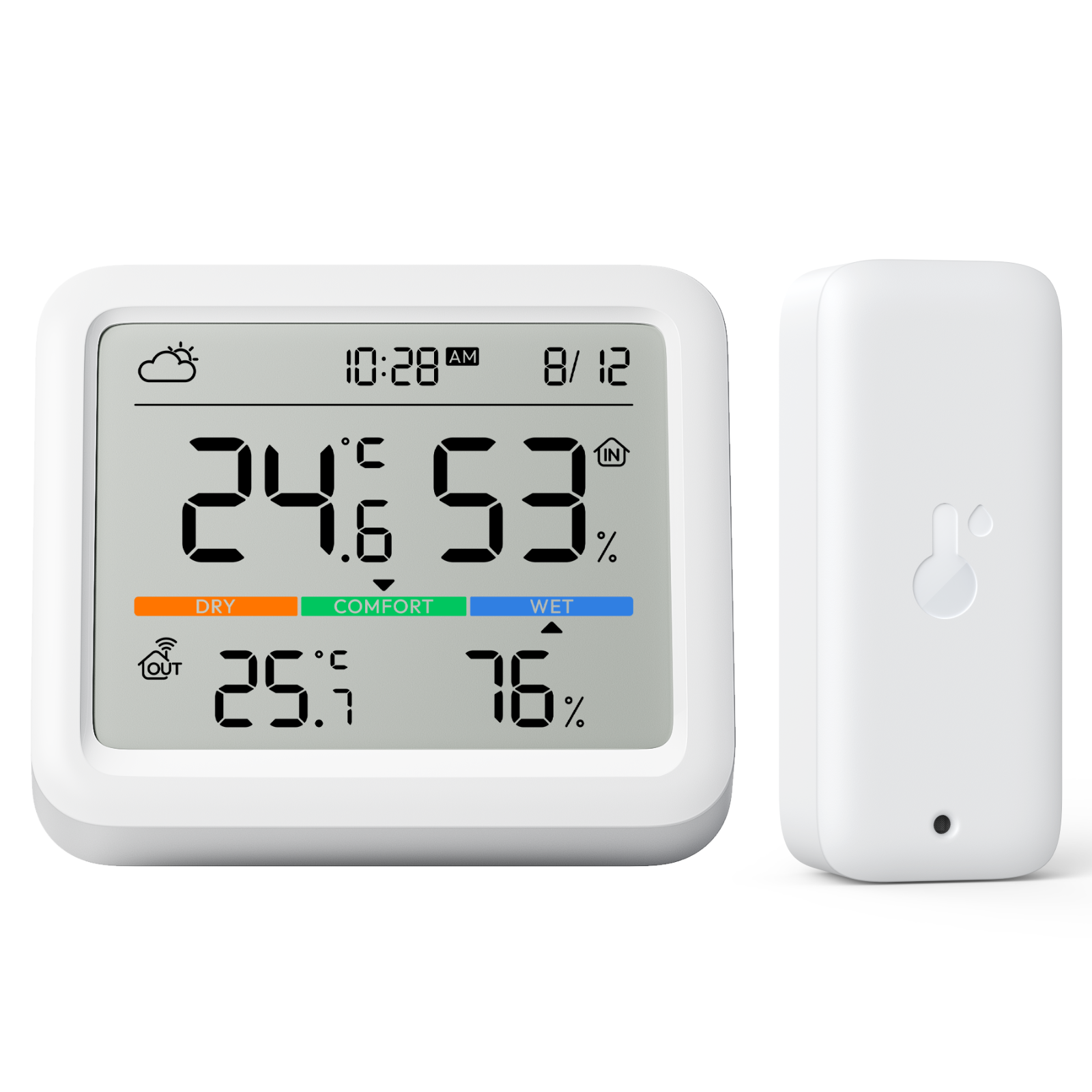 Switch Bot Meter SwitchBot Meter Pro Matter Combo | Temperature Monitoring Kit with Hub ...