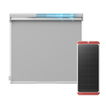 (Falsh Sale) SwitchBot Roller Shade Combo - Roller Shade + Solar Panel (S: 58cm - 80cm) / Grey