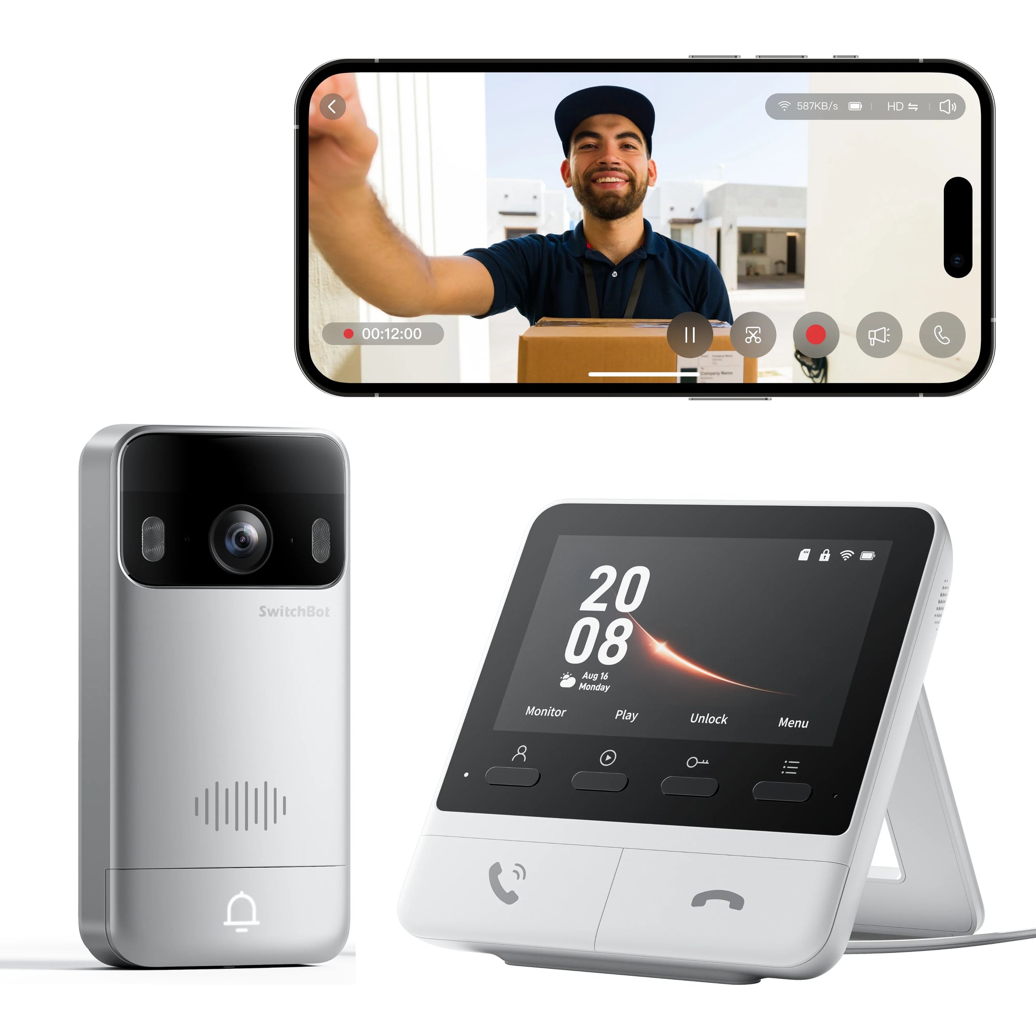 SwitchBot Smart Video Doorbell Video Doorbell - SwitchBot