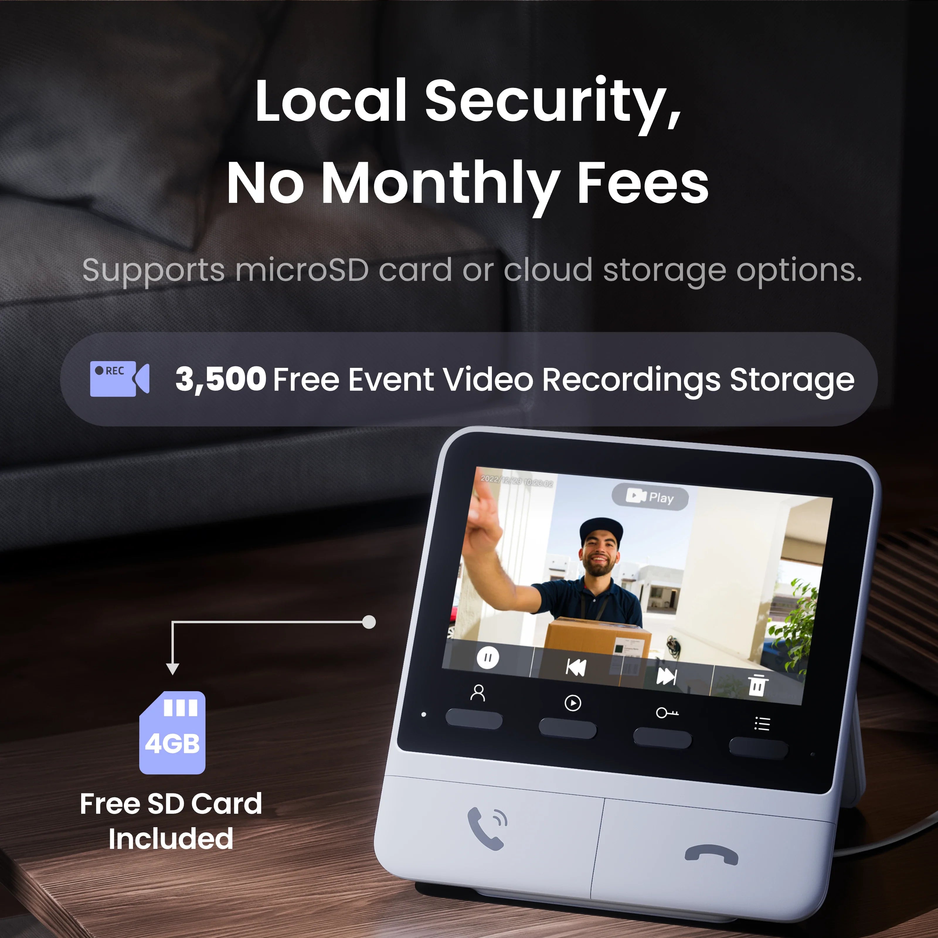 Sd Card Smart Doorbell With Free Cloud Storage SwitchBot Video