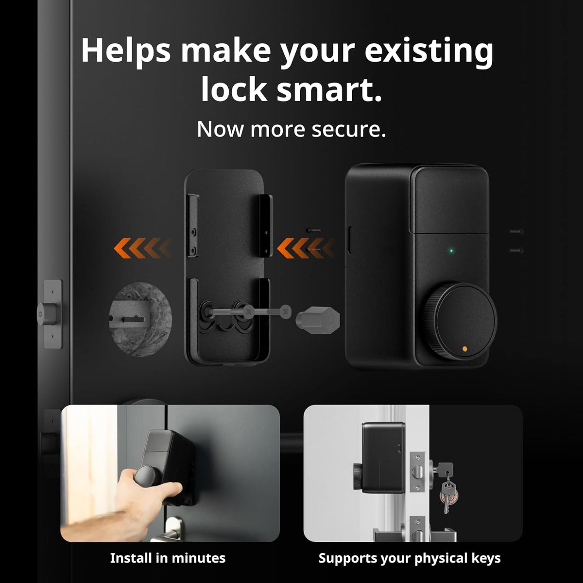 SwitchBot Lock Pro | Electric Smart Door Lock for Home Security ...