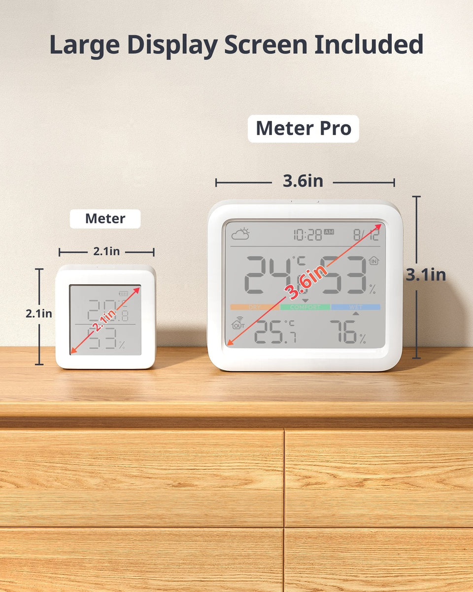 SwitchBot Meter Pro Matter Combo | Temperature Monitoring Kit with Hub ...