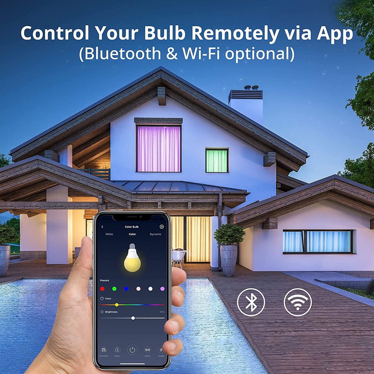 SwitchBot Color Bulb | Smart Lighting Control | SwitchBot International