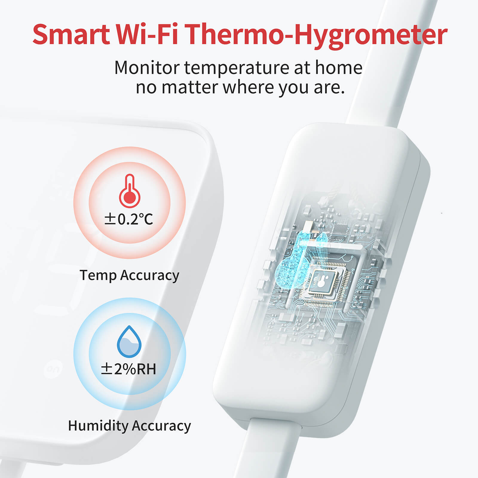 SwitchBot Hub 2  Smart Wi-Fi Hygrometer & Infrared Remote Hub