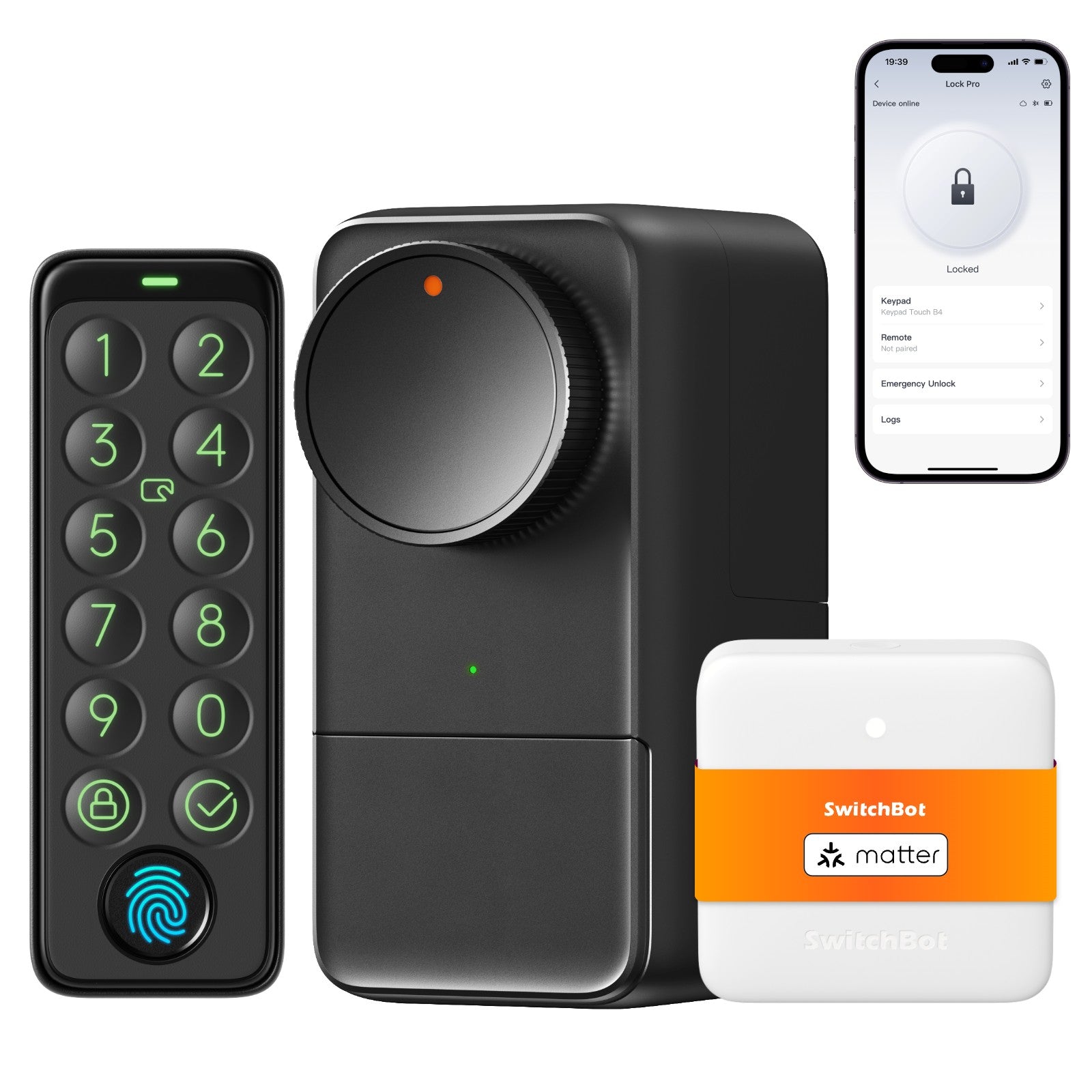 SwitchBot Lock Pro | Electric Smart Door Lock for Home Security 