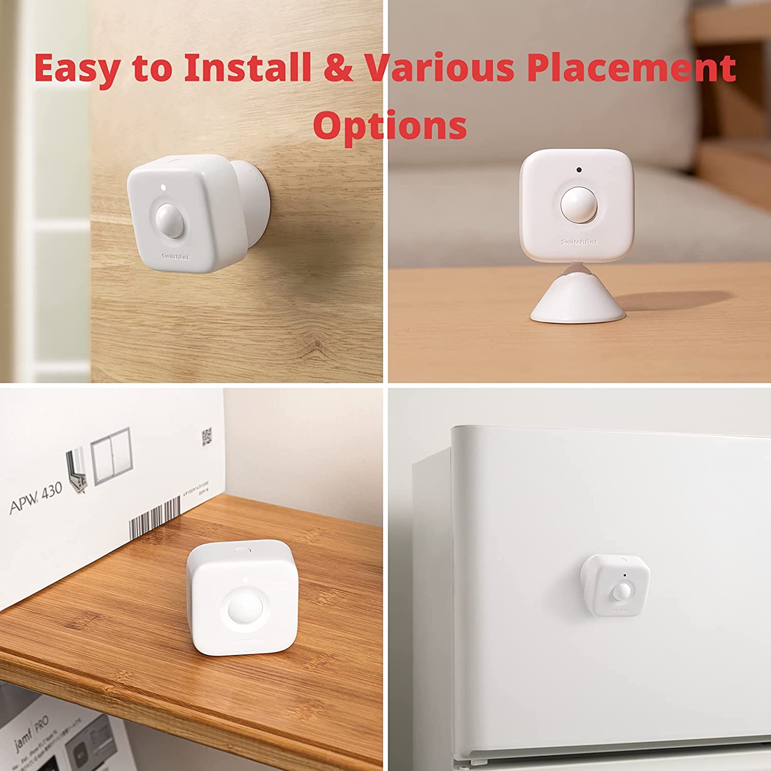 Switch Bot Sensor SwitchBot Motion Sensor | Smart Home Automation with 30ft Detection ...