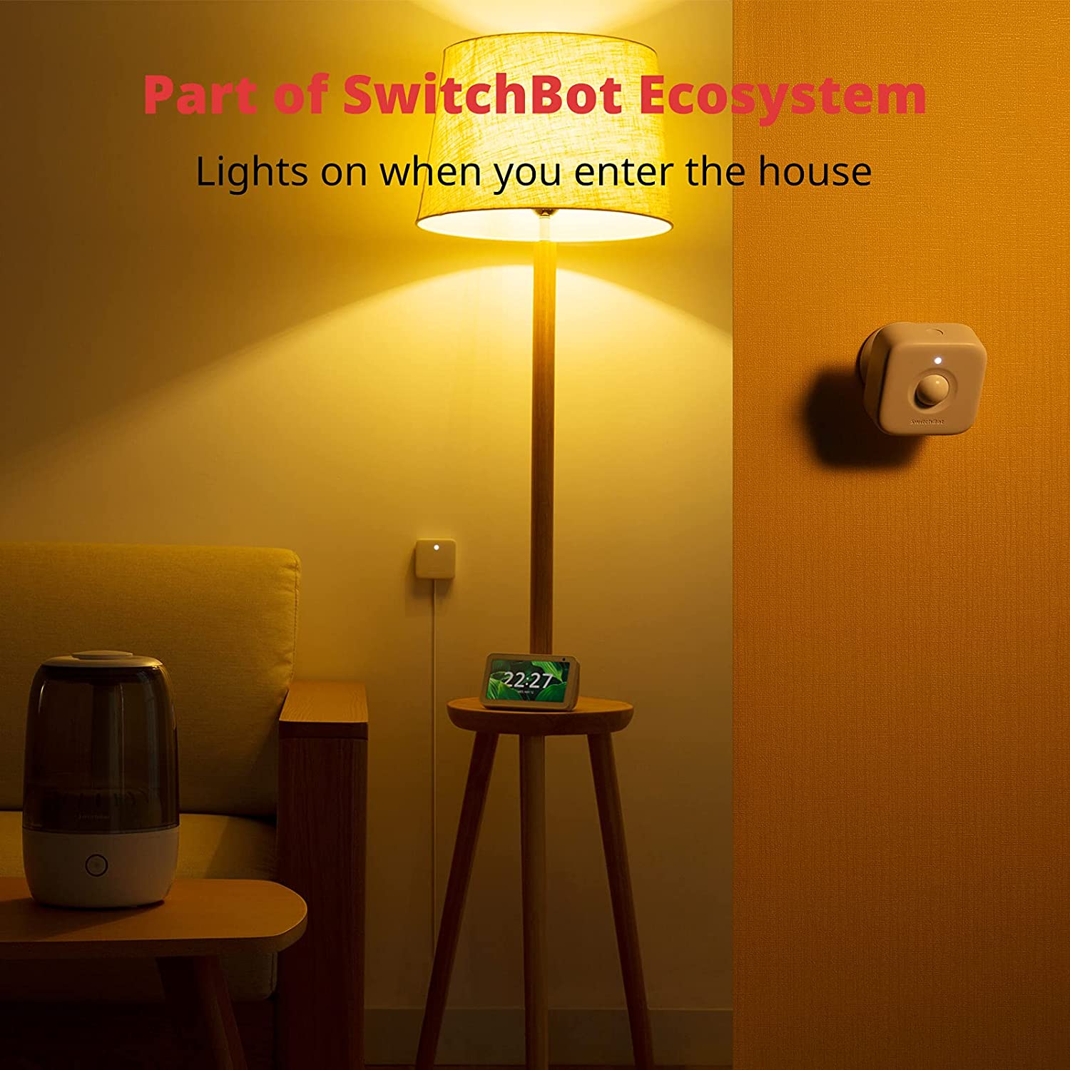 Sensor Bot SwitchBot Motion Sensor | Smart Home Automation with 30ft Detection ...